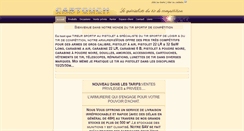 Desktop Screenshot of cartouch-france.com