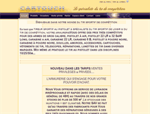 Tablet Screenshot of cartouch-france.com